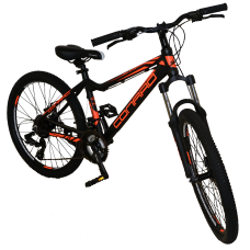 Подростковый велосипед 24 CONRAD EMDEN 3.0 MD Matt Black/Orange