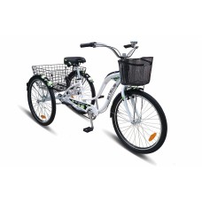 Дорожный велосипед Электровелосипед AJ-EBA 108-F 1000W (черно-зеленый