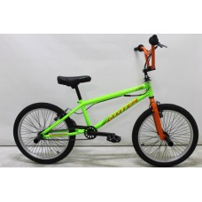 Экстремальный велосипед BMX ROLIZ 20 -110 черный/зеленый