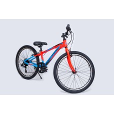 Подростковый велосипед 24 CONRAD MENGEN 1.0 VBR Matt/Red/Blue  (2021)